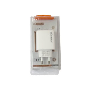 آداپتور (کلگی) شارژر موبایل و تبلت سوپر فست 25وات USB و TYPE-C اوتو پلاس OTWOPLUS مدل OTC-805 از فروشگاه لایفینو یزد