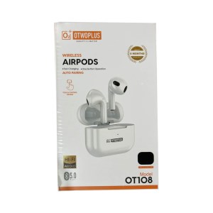 هندزفری بی سیم بلوتوثی اوتوپلاس OTWOPLUS مدل OT108 طرح ایرپاد 3 از فروشگاه لایفینو یزد