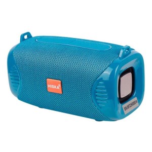 اسپیکر بلوتوثی رم و فلش خور HISKA مدل B191 سبز آبی از فروشگاه لایفینو یزد